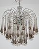 lampy wiszące Oryginalny żyrandol Paolo Venini Murano, Włochy, lata 70. 5