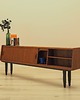 komody Sideboard tekowy z podświetleniem, duński, lata 60. 1