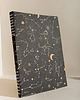 kalendarze i plannery NOTES GWIAZDOZBIORY CZARNE B5  160 stron  SZARE KROPKI 2
