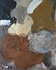 obrazy "Beginning" 24x30 cm, obraz na płótnie, pigmenty ziemne, akryl 5