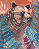 plakaty Bear ilustracja drukowana 3