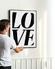 plakaty Plakat Love napis 3