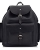 plecaki Plecak Skórzany Czarny Vintage z Kieszeniami  Belveder BR81 2