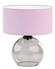 lampy do pokoju dziecka Szklana lampka nocna do pokoju dziecka z abażurem LUTON KIDS 4