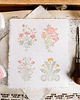 stemple Ręcznie robiony stempel do scrapbookingu, polny kwiat w stylu art nouveau 7