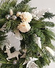 wianki bożonarodzeniowe Wianek świąteczny żywy - elegancki 4
