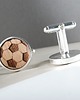 spinki do mankietów Eleganckie spinki mankietowe - prezent dla piłkarza 2