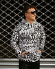 bluzy męskie Męska Bluza Expres Zamek DR.CROW Graffiti wb 2