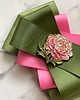 broszki Brosza z Peonią  Nowa Kolekcja Peonia 8