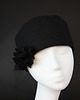 czapki damskie toczek czarny 4