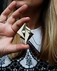 złote naszyjniki Naszyjnik ze Złotym Lustrem 1