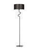 lampy podłogowe Elegancka lampa stojąca do salonu MORONI z abażurem 40 cm 4