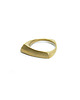 pierścionki - różne BLOW ring / satin brass 2