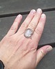 pierścionki - różne Różowy kwarc - pierścionek regulowany 3