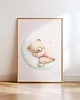 obrazy i plakaty do pokoju dziecięcego Plakat Na Ścianę Dla Dziewczynki Różowe misie nr. 4 1