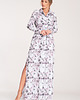 sukienki maxi damskie Elegancka sukienka koszulowa maxi z długim rękawem i guzikami - M1077 3