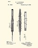 grafiki i ilustracje Rysunek patent grafika dentysta stomatolog 2