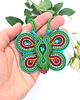wisiory Butterfly wisior sutasz motyl kolorowy naszyjnik na wiosnę 01 1