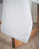 obrusy i serwetki Lniany obrus z listwą  heavy linen LIGHT GRAY 6