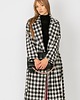płaszcze damskie Płaszcz wełniany w kratę WOOL&PRINT 3