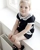 sukienki dla dziewczynki black&white school girl dress 2