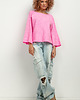 swetry damskie  Luźny sweter z szerokim rękawem, T418, one size 1