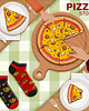 skarpetki damskie Stopki Pizza 1