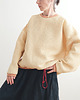 bluza bez kaptura damska Bluza Wafel "W_03" yellow 7