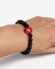 bransoletki z kamieni naturalnych Bransoletka ze Szmaragdów i Hematytu Unikat Handmade 1