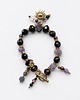 bransoletki z kamieni naturalnych Hamsa & Sun - Bransoletka Ochrony Ametyst Obsydian Hematyt 2