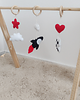 niemowlak - inne Zestaw Baby Gym Stojak Edukacyjny+ kontrastowe zawieszki 1
