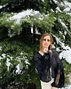 kardigany damskie Sweter kardigan czarny z balonowymi rękawami 6