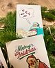 kartki scrapbooking Zabawne, kolażowe kartki świąteczne Merry Christmas - zestaw 5 szt 3