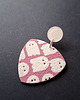 kolczyki z masy plastycznej Kolczyki sweet boo no1 1