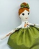 lalki Szmaciana lalka, ręcznie szyta, lalka na prezent 5