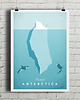 plakaty Antarktyda - vintage plakat 50x70 cm 1