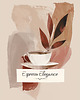 plakaty Plakat - Espresso Elegance 2