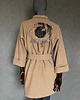 płaszcze damskie Kimono płaszcz wełna alpaka patchworkowe oko. 3