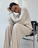 swetry damskie  Jedwabny sweter Crafted ecru 1