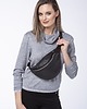 saszetka nerka Nerka skórzana, mała Kity Look 546 czarna 4