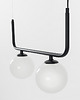 lampy wiszące Designerska lampa wisząca CATKIN 2 klosze 3