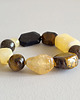 bransoletki z kamieni naturalnych Tygrysie oko, cytryn, czarny turmalin, kalcyt i hematyt bransoletka 3