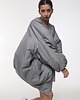 kurtki damskie Kurtka typu bomber oversize grey 1