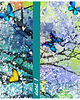 obrazy Obraz na płotnie Drzewo z motylami- 147x60cm 3