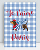 plakaty Plakat Jamnik w Paryżu 1
