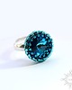pierścionki srebrne Bermuda Blue, pierścionek z kryształem Swarovski 2