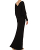 sukienki maxi damskie Suknia czarna YY300035_RAL9005 1