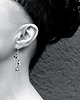 kolczyki wire wrapping Srebrne kolczyki wiszące konwalie 6