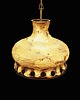 lampy wiszące Żyrandol ceramiczny, duński design, lata 60 1