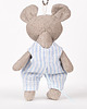 misie i maskotki Mysz Darek lniany brelok XS maskotka lala 1